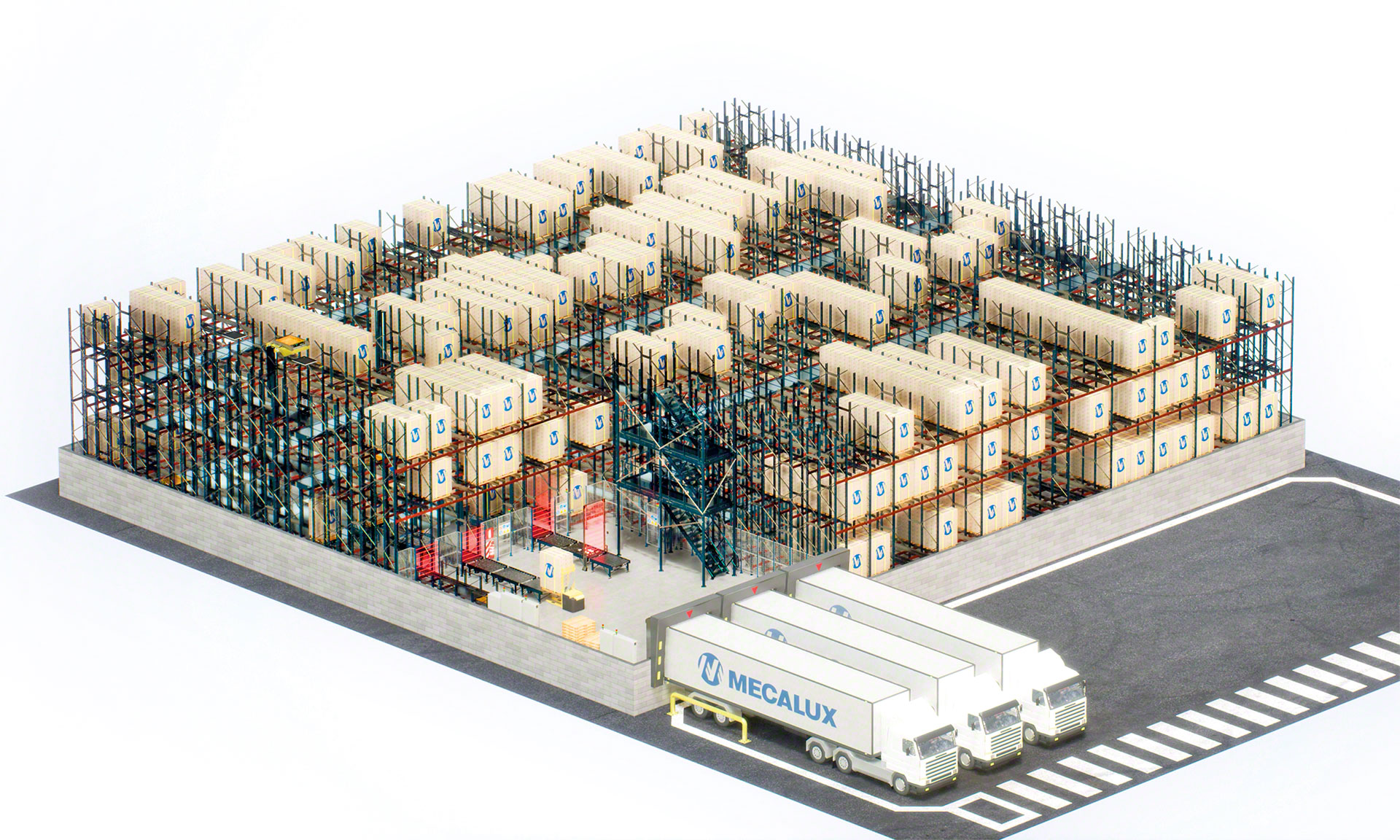 El Pallet Shuttle Automático 3D dinamiza las operaciones en almacenes con alta rotación